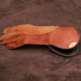 Tan double thickness glove - Medium