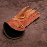 Tan double thickness glove - Medium